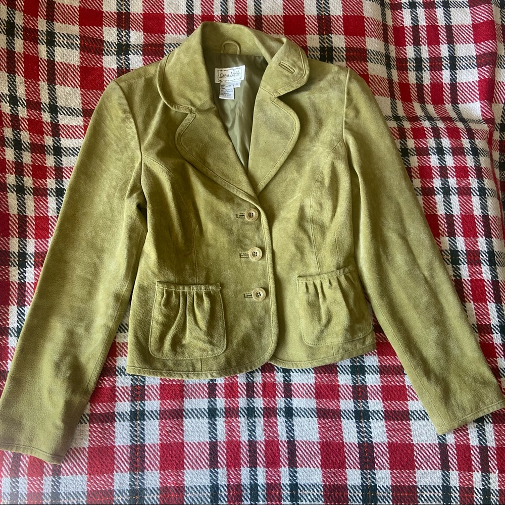 Live a Little Leather Blazer